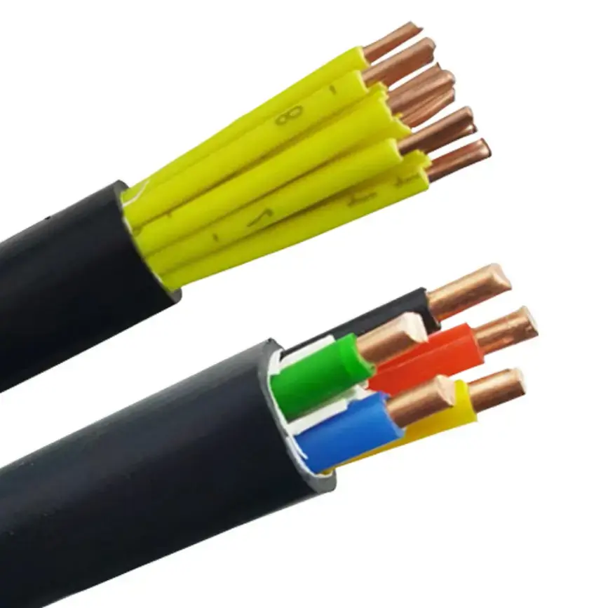 Koperen PVC vlamvertragende bedieningskabel
