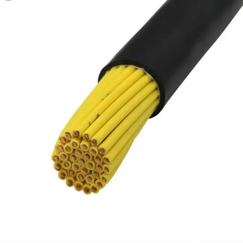 Koperen PVC vlamvertragende flexibele bedieningskabel